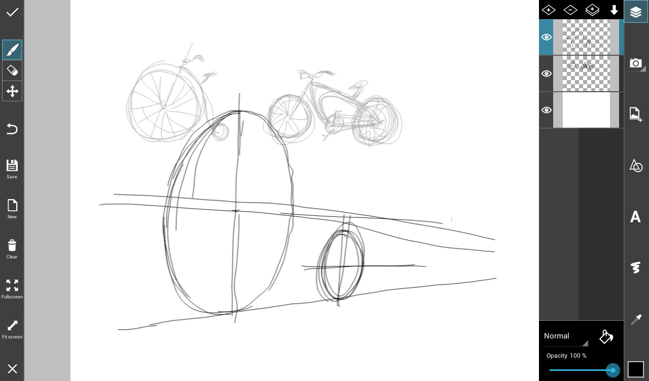 Step by Step Tutorial on How to Draw a Bike with PicsArt