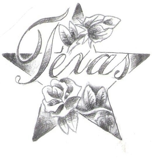 20 Pics Of A Texas Star Tattoo Designs Illustrations RoyaltyFree Vector  Graphics  Clip Art  iStock