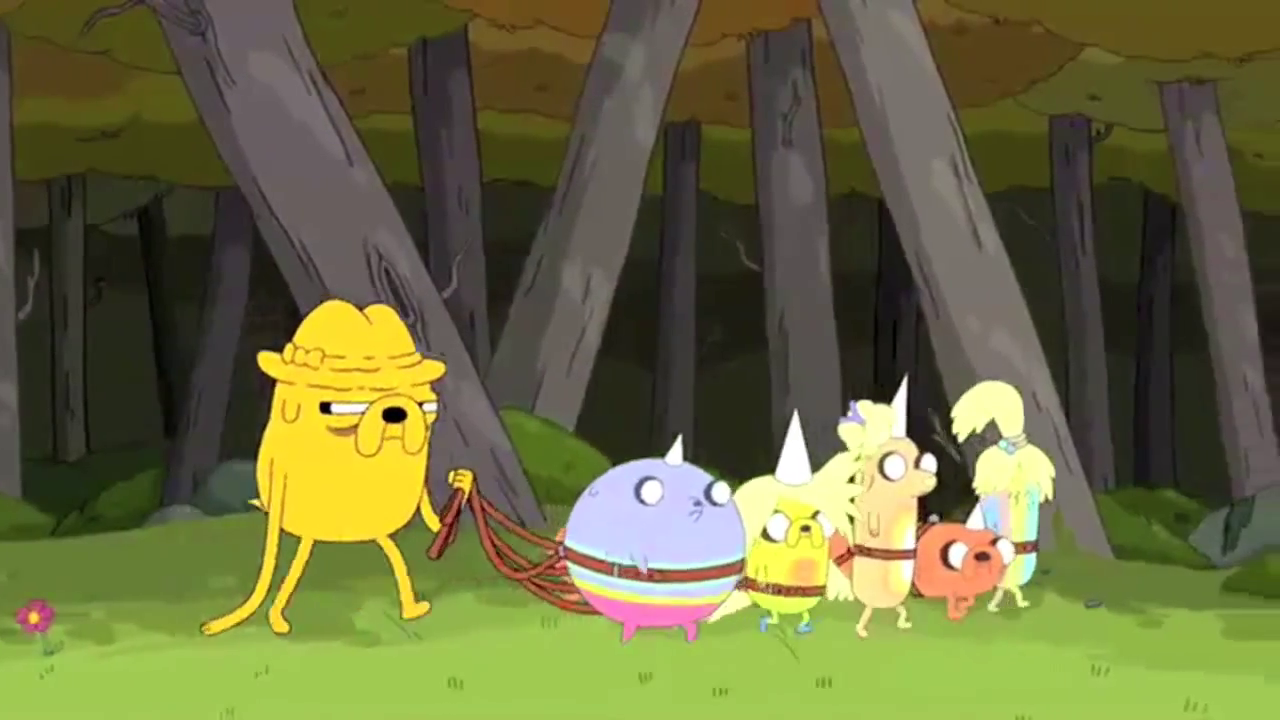 This visual is about adventure time jake Jakes Puppies! tv, charlie, viola,...